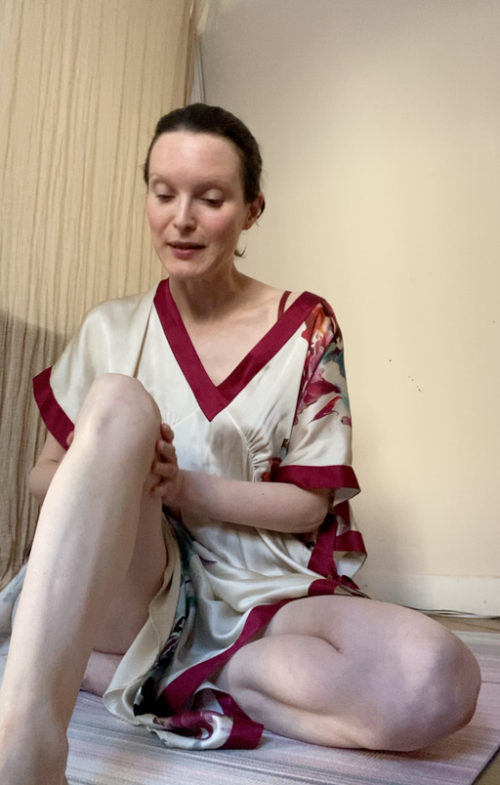 Auto-masage pour des jambes légères